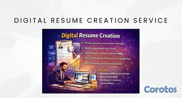 servicios profesionales - Digital Resume Creation Service 4