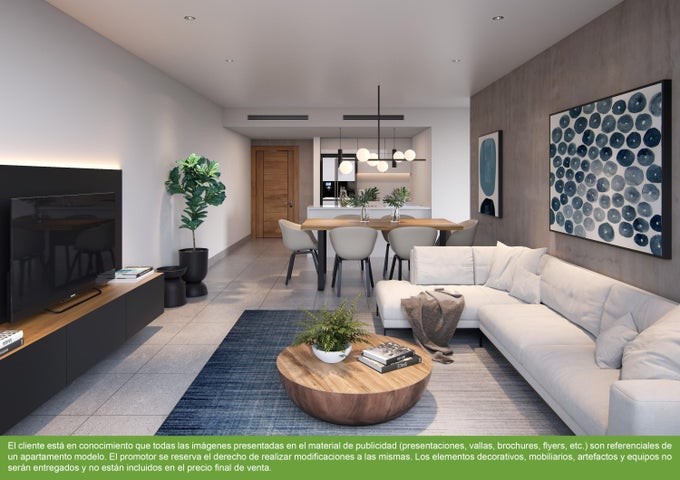 apartamentos - Proyecto en venta Punta Cana #24-1763 tres dormitorios, salón de usos multiples
 1