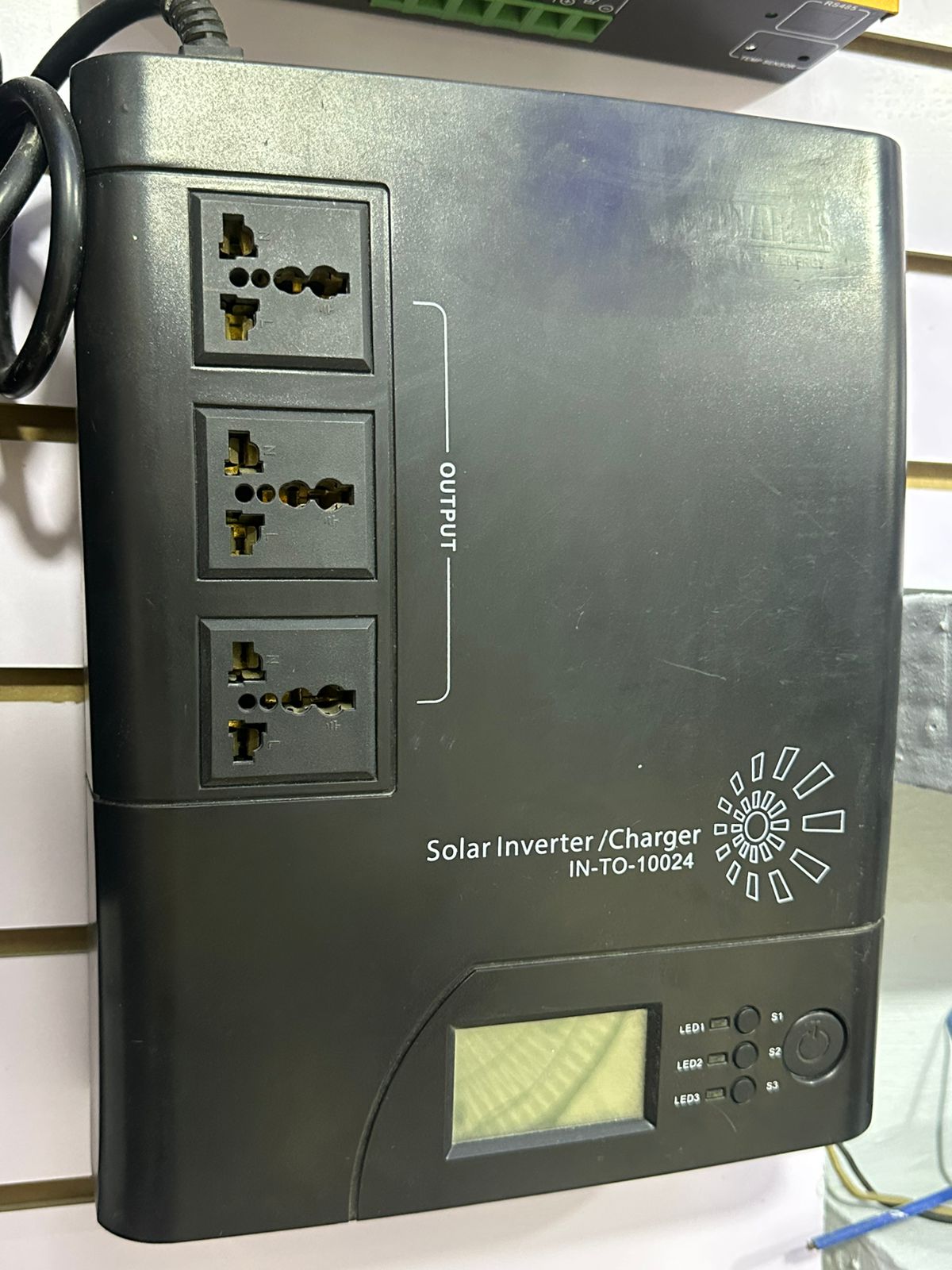 plantas e inversores - INVERSOR SOLAR 1KILO CON REGULADOR MPPT INTEGRADO 0