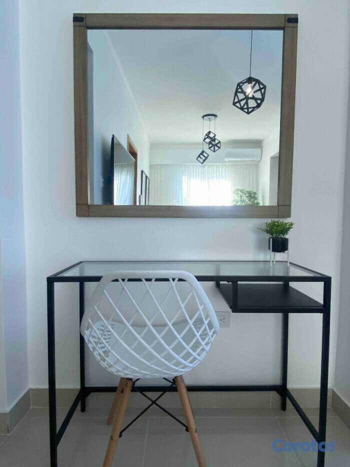 apartamentos - alquiler de apartamento amueblado en mirador norte 6