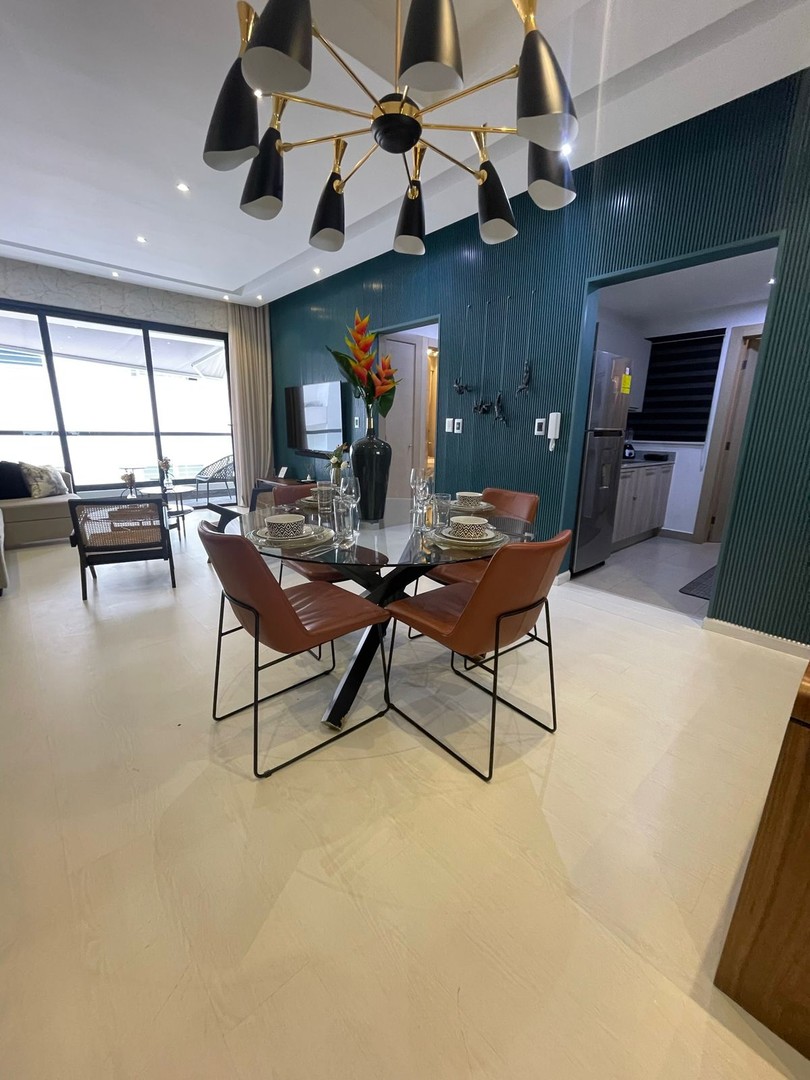 apartamentos - Se alquila apartamento amueblado en La Núñez  5