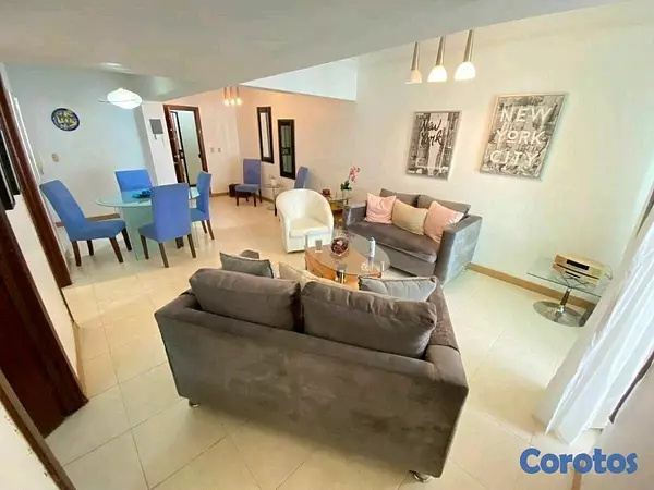 apartamentos - Alquilo Apartamento Amueblado en Cacicazgos wi 4