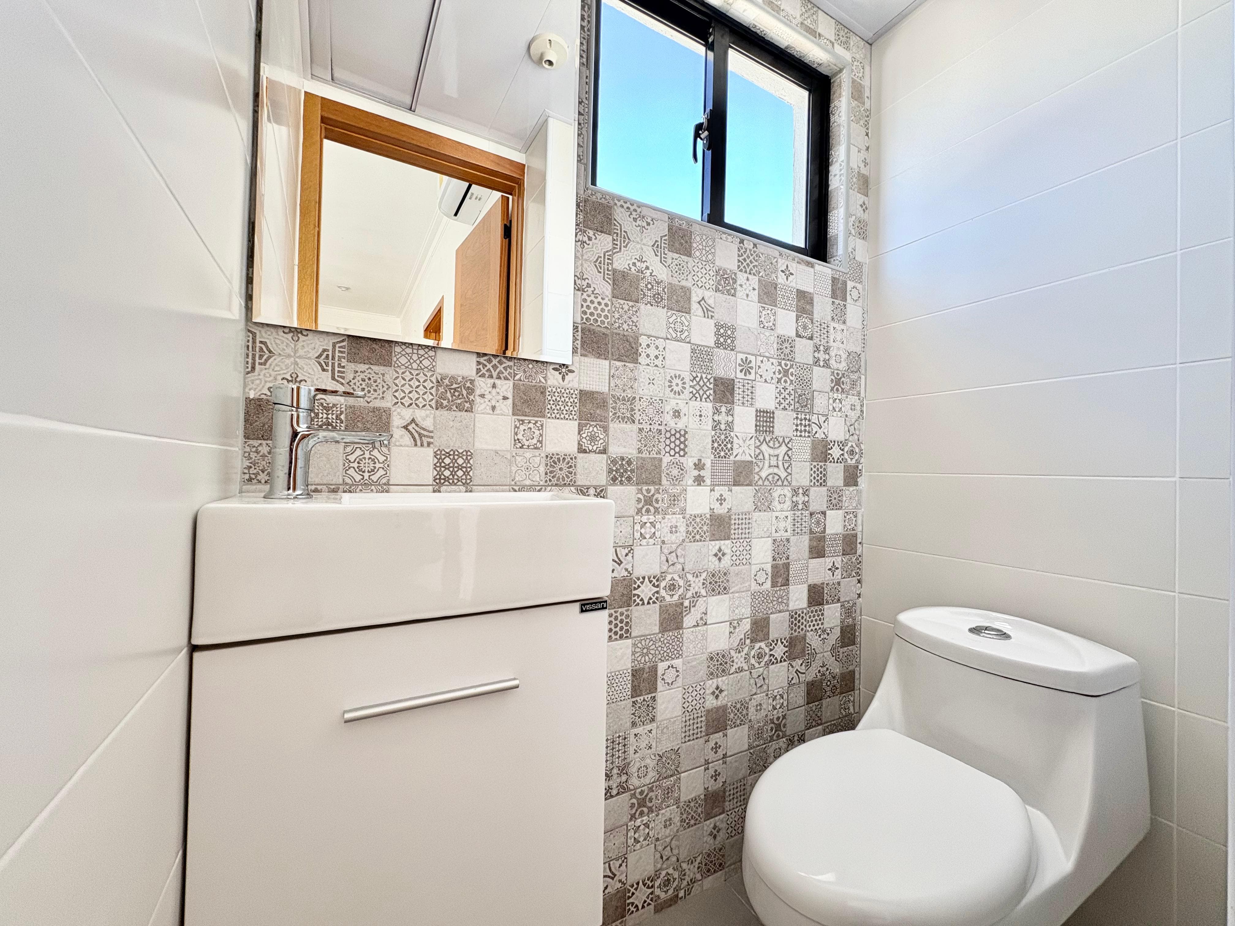 apartamentos - Alquiler Apto en Evaristo Morales con área social 7