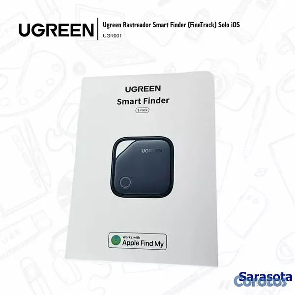 accesorios para electronica - Ugreen Rastreador Smart Finder (FineTrack) Solo iO 3