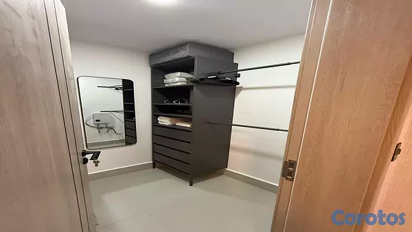 apartamentos - En Alquiler Apartamento Amueblado en Evaristo Morales 9