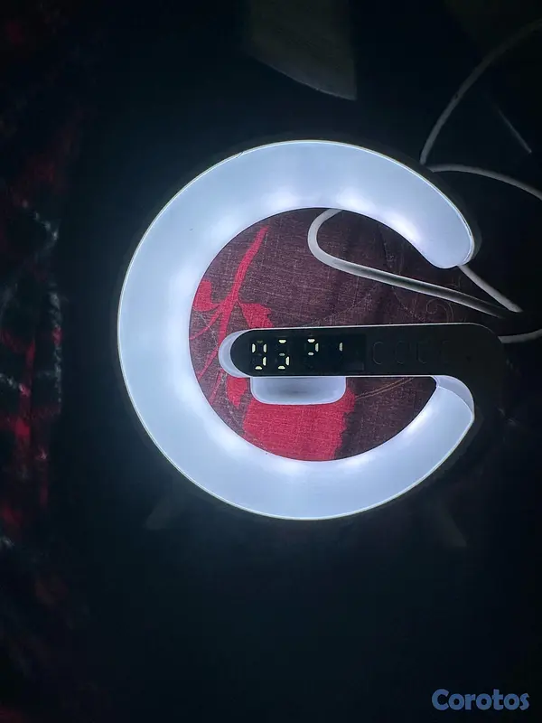 otros electronicos - 5 en 1 lámpara, bocina bluetooth, cargador inalámbrico, despertador y reloj 2