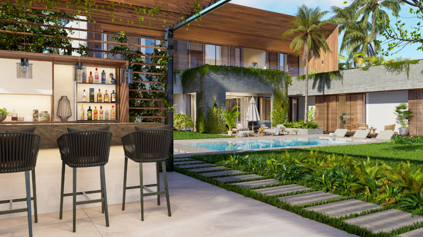 casas vacacionales y villas - Villa de lujo disponible en Cap Cana 2