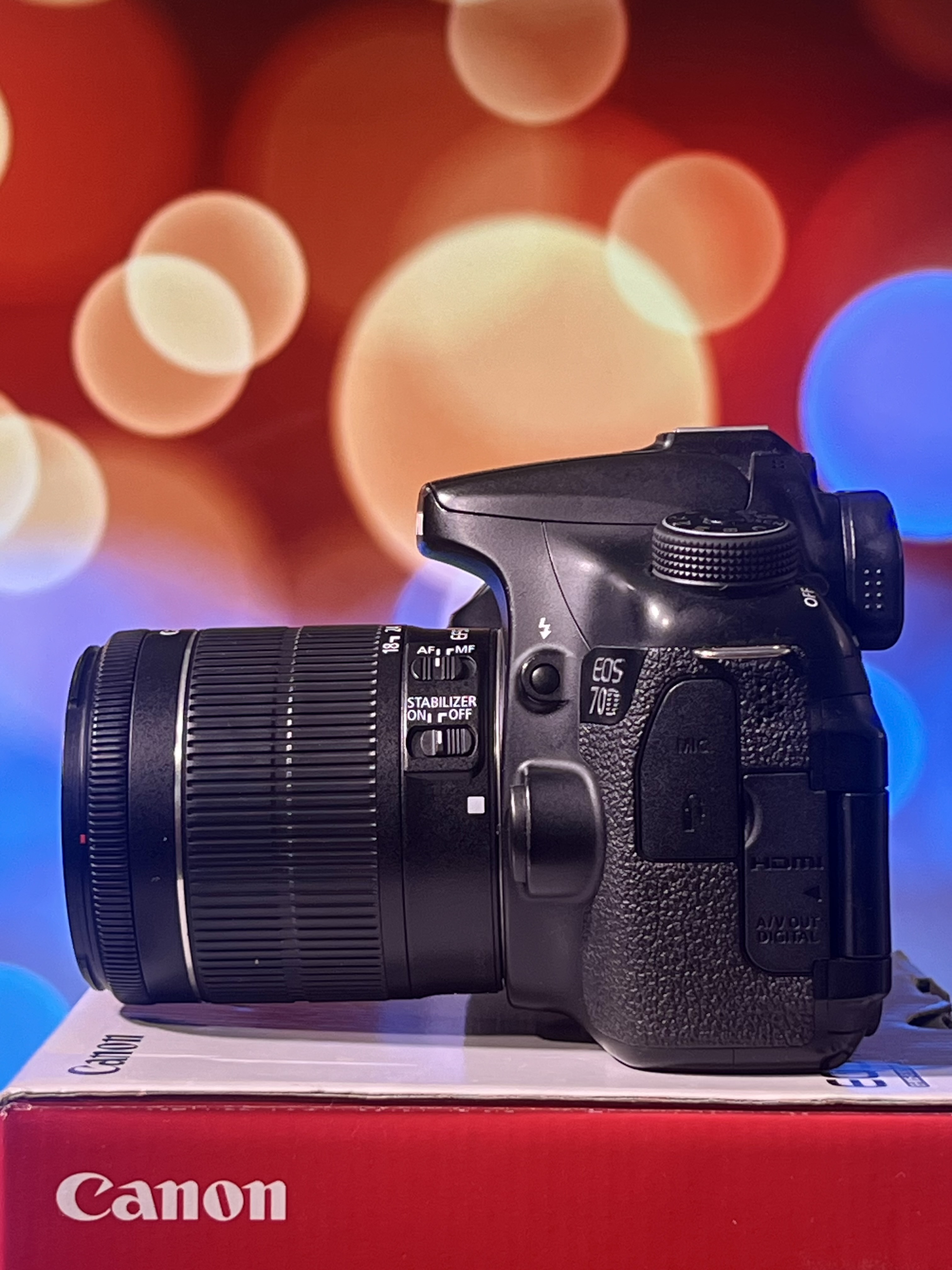 camaras y audio - Camara Canon 70D Como Nueva Recién Importada 2