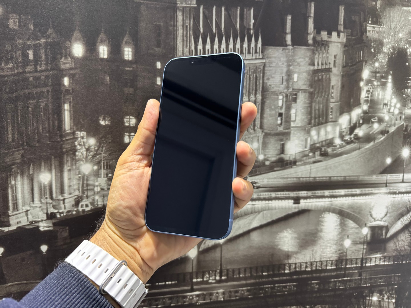 celulares y tabletas - Vendo iPhone 14 PLUS 128GB Azul, Desbloqueado, Garantía, RD$ 47,500 NEG 1
