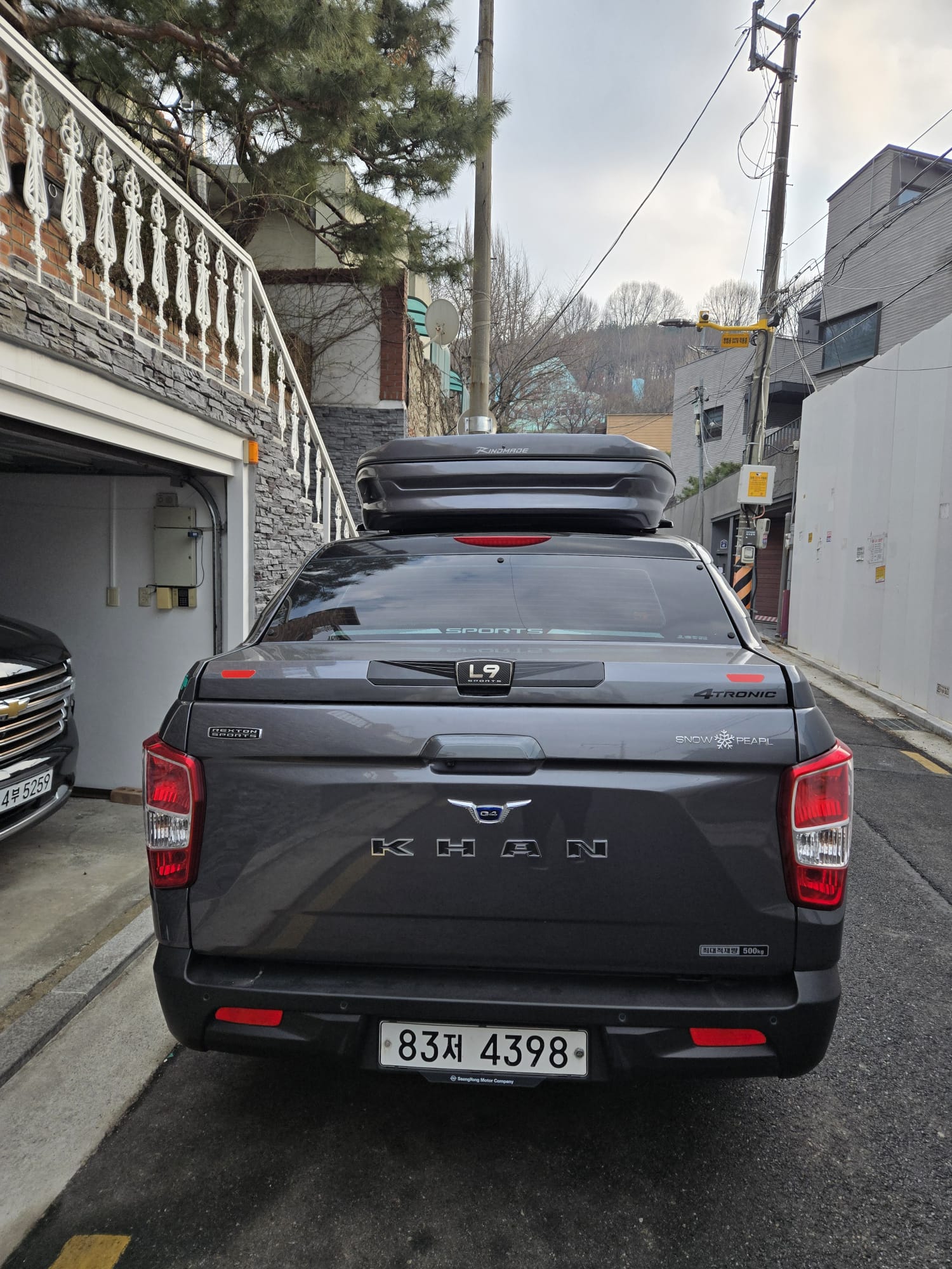 jeepetas y camionetas - KGM REXTON 2019 GRIS OSCURO 1