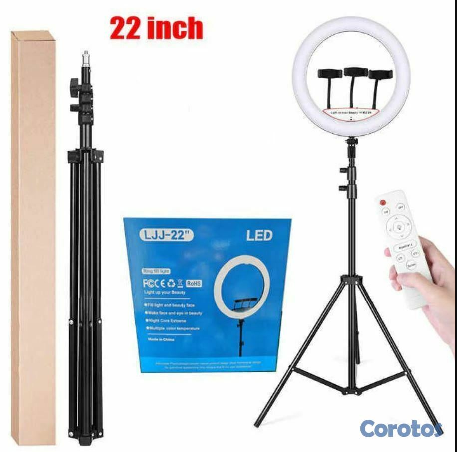 otros electronicos - ARO DE LUZ 22" IP-BGD-2 12492