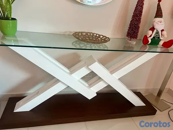 decoración y accesorios - Credenza tope de cristal  3