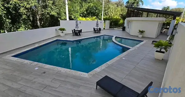 apartamentos - 6to piso amueblado con derecho azotea villa olga  7