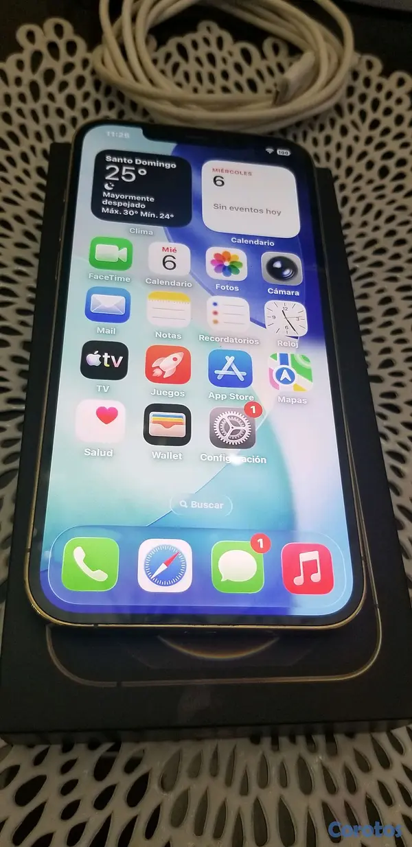 celulares y tabletas - iphone 12 pro Max de 256GBfactory  4