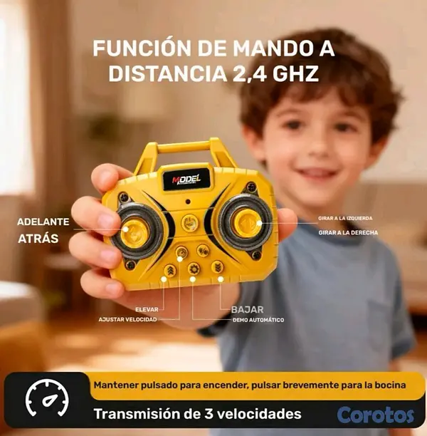 juguetes - Montacargas de control remoto  6
