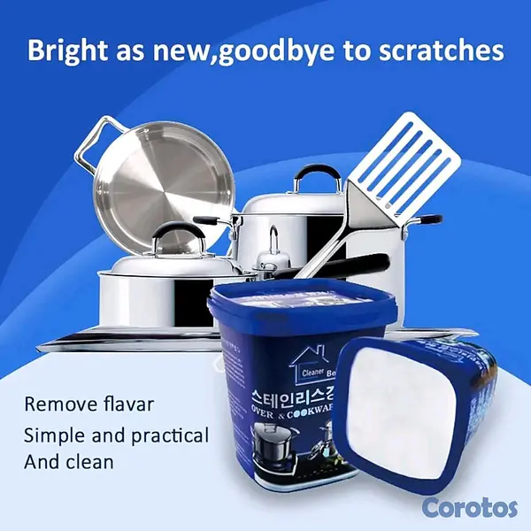cocina - ✨🧽 QUITA ÓXIDO MULTIUSO PARA OLLAS Y ACERO INOXIDABLE 🧽✨ 5
