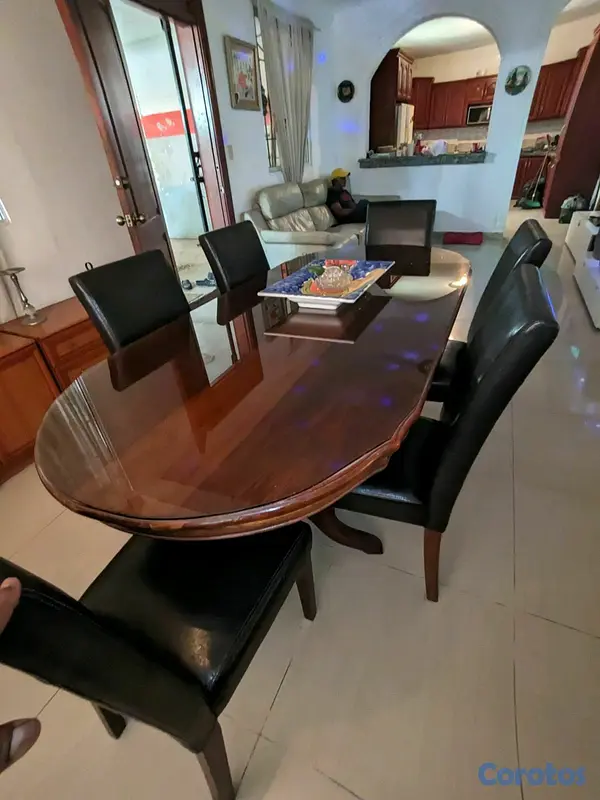 decoración y accesorios - mesa de comedor 6 sillas 4