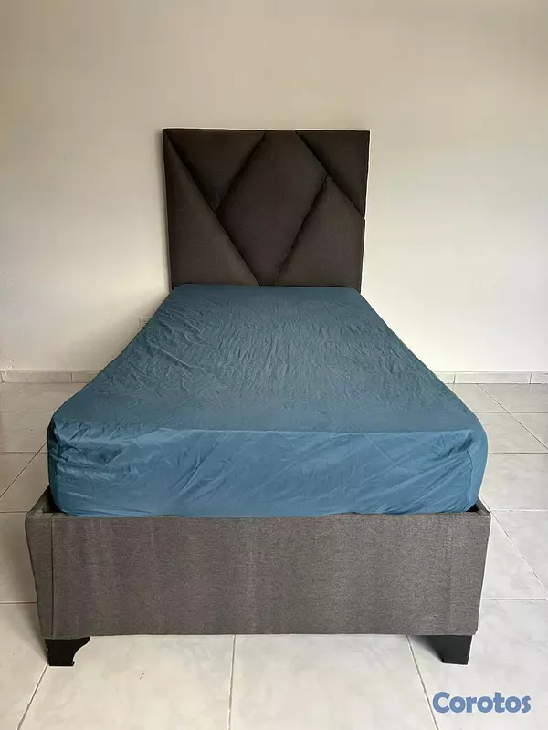 muebles y colchones - Camas twin completas en venta (2 disponibles) 1