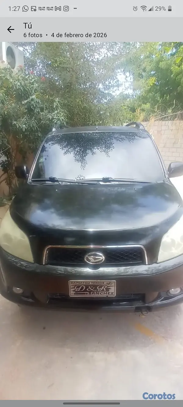 jeepetas y camionetas - Se vende Dahiatsu Terios 2007.  6