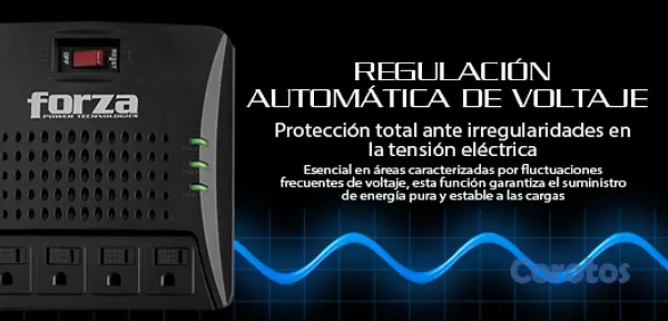 computadoras y laptops - REGULADOR DE VOLTAJE 3000VA  2