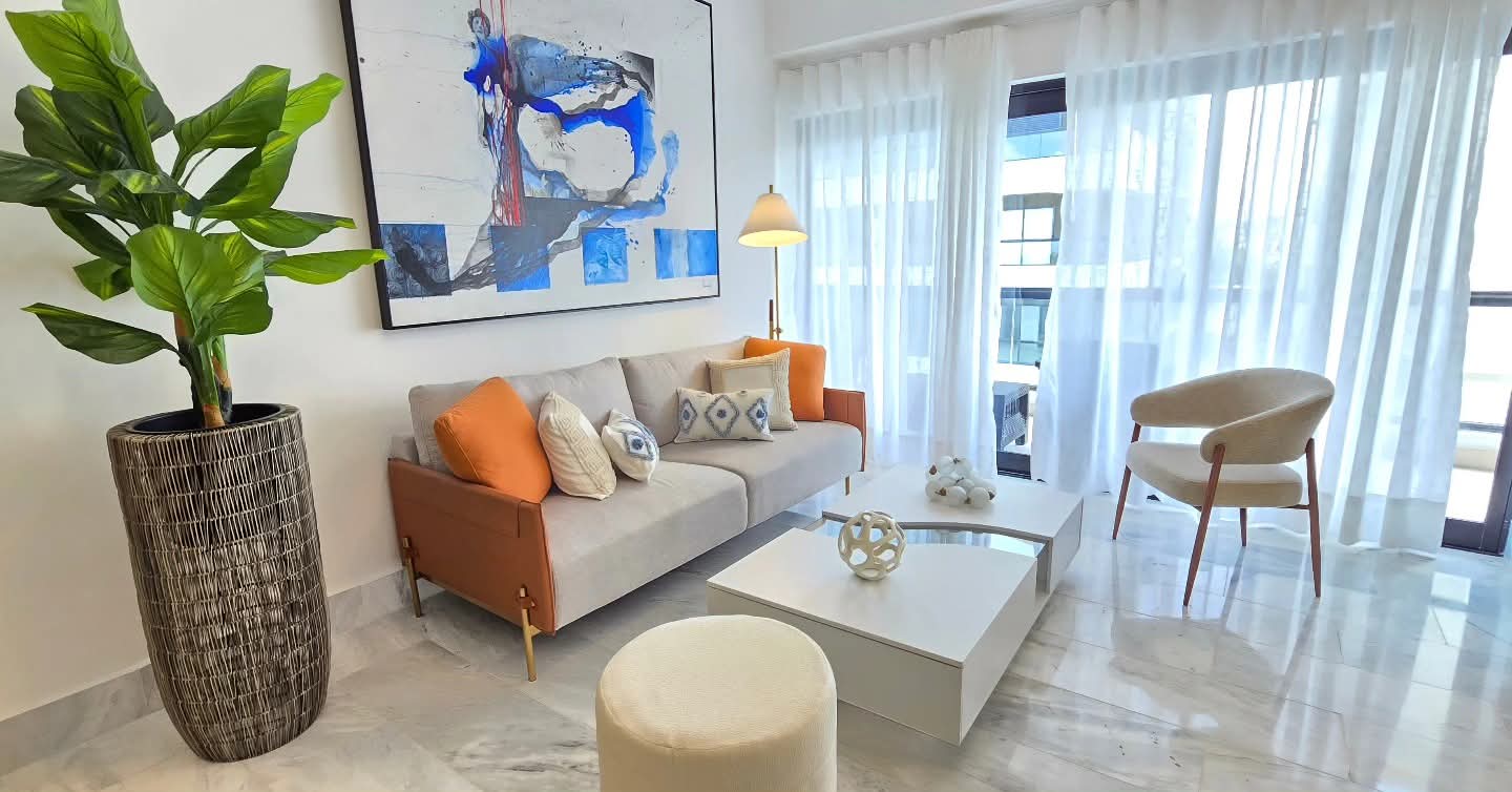 apartamentos - RENTO 4TO PISO EN TORRE LA ESMERALDA SANTIAGO  1