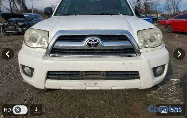 accesorios para vehiculos - Parrilla Delantera Toyota 4Runner (2006-2009) Original - ¡Impecable! 4