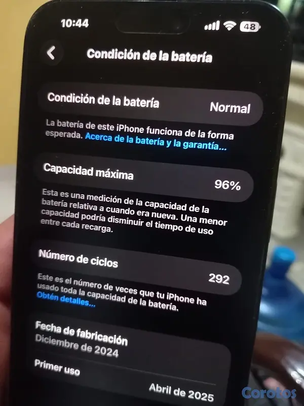 celulares y tabletas - IPhone 15 pro Max 512gb 7