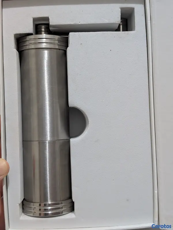 cocina - Molinillo de café manual CUSIBOX de acero inoxidable con fresa cónica ajustable 2