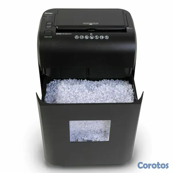 impresoras y scanners - TRITURADORA DE PAPEL ROYAL SF910, 9/100 HOJAS   2