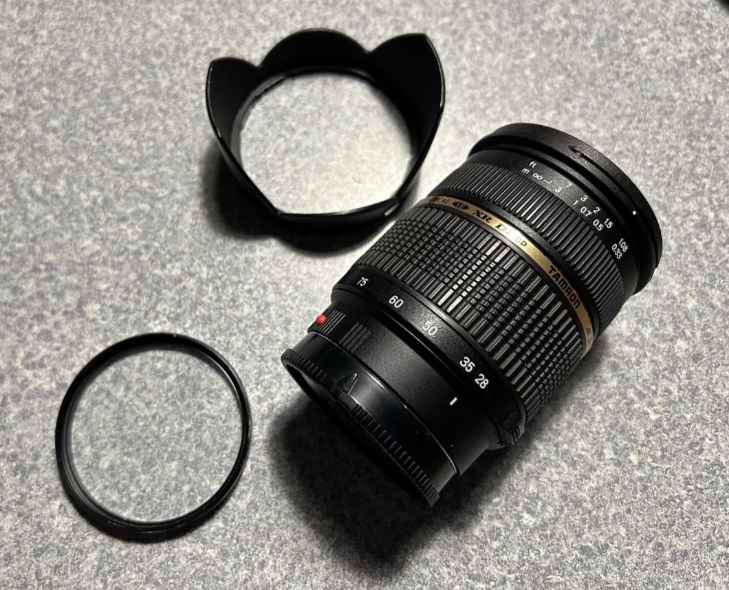 camaras y audio - Tamron SP (A09) 28-75mm F2.8 Di XR LD IF Zoom Camera Lente Sony A Mount #T15329. 3