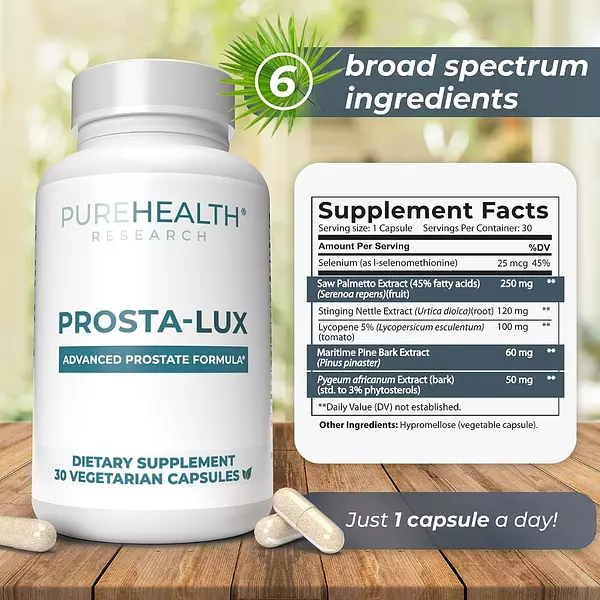Salud y Equipamiento Médico - Soporte Prostata 30cap Pureheal 2