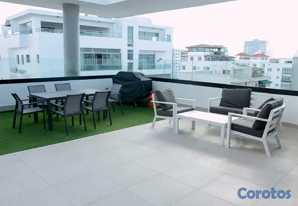apartamentos - Venta/Alquiler Apartamento Amueblado Bella Vista 8