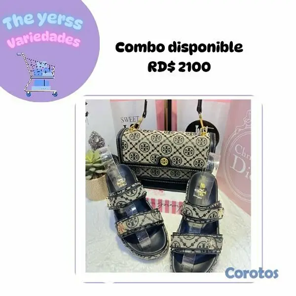 zapatos para mujer - Combo de cartera y calzado  2