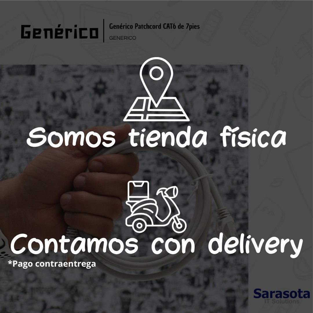 accesorios para electronica - Patch Cord RJ45 CAT6 de 7 pies 2
