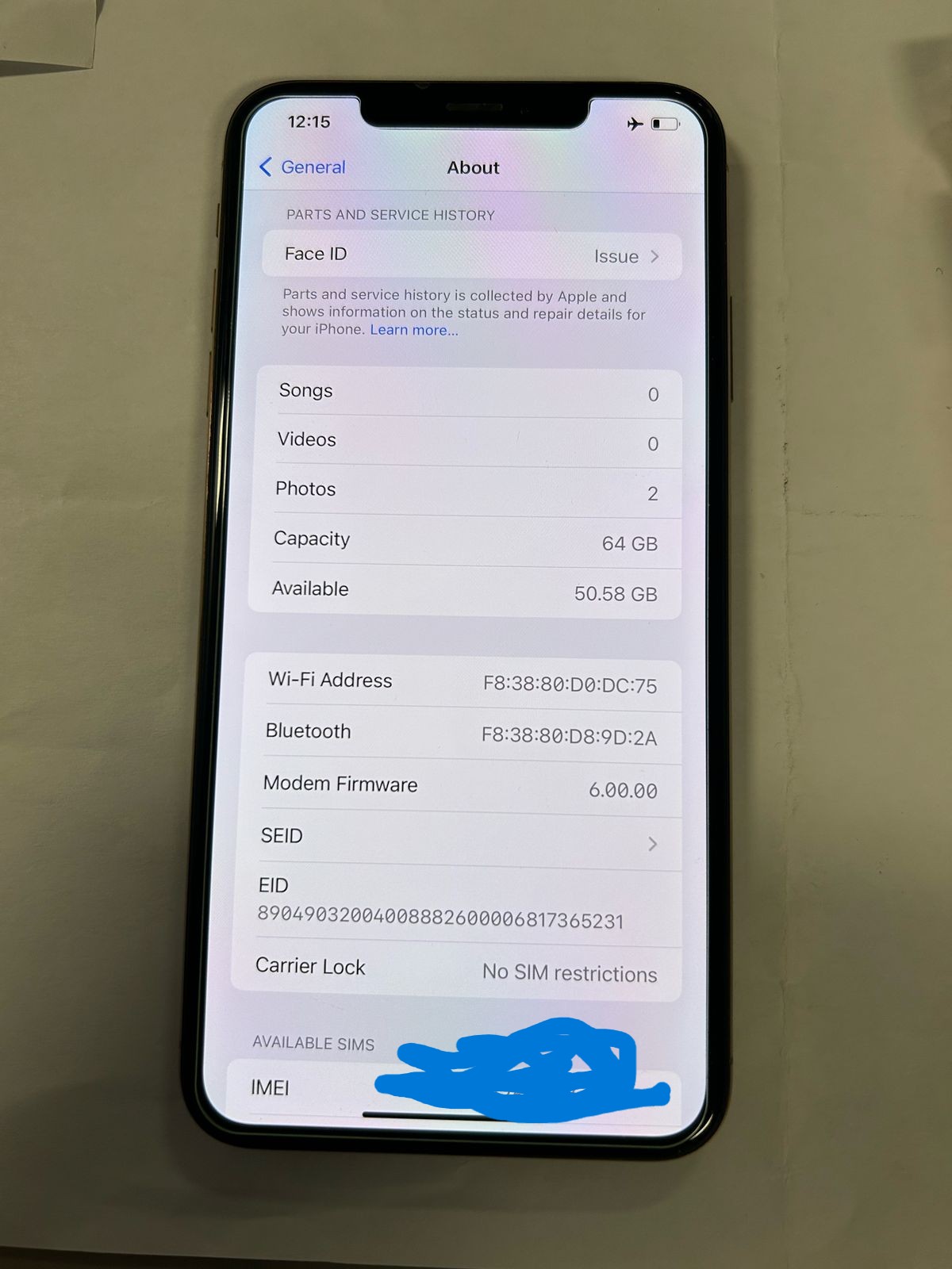 celulares y tabletas - Iphone XS max 64 GB  rosado como nuevo NO FACE ID 0