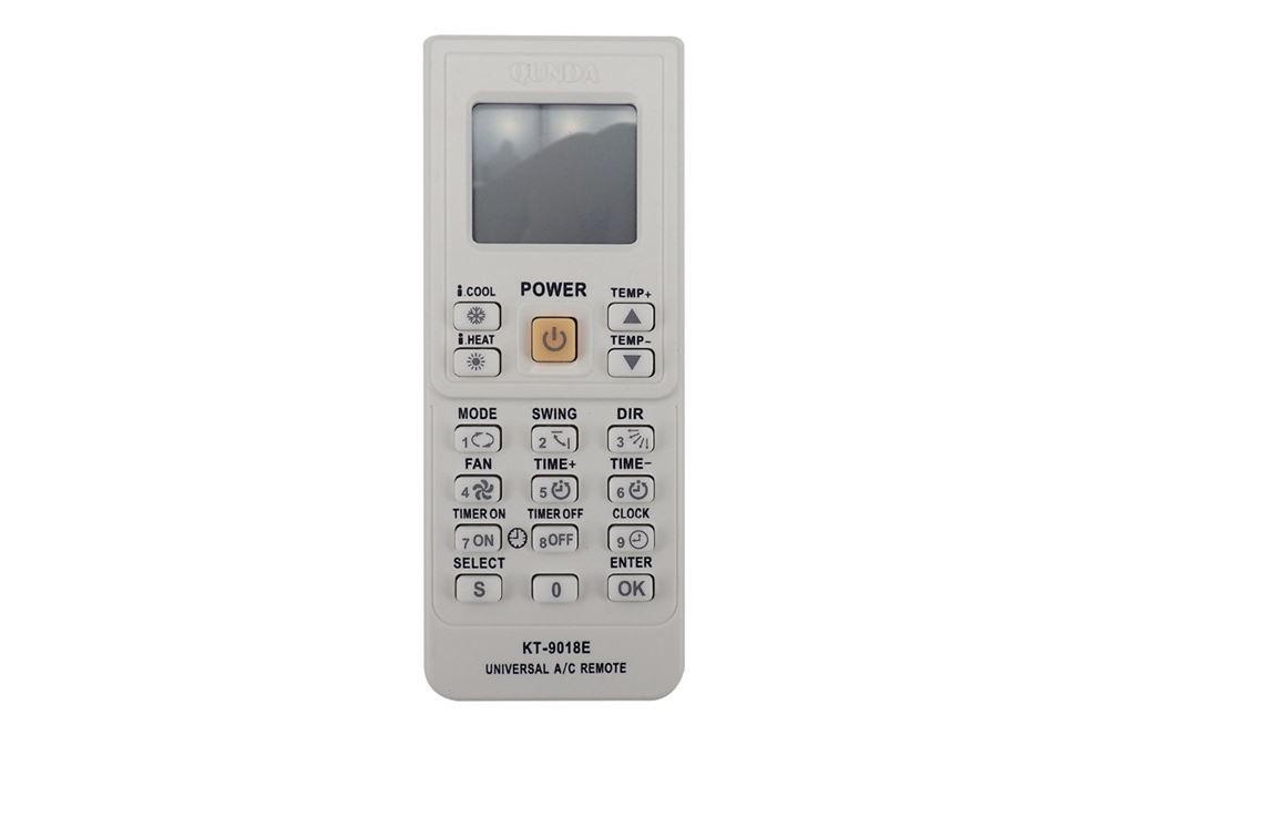 aires acondicionados y abanicos - Control remoto de aire acondicionado universal KT-9018E  0
