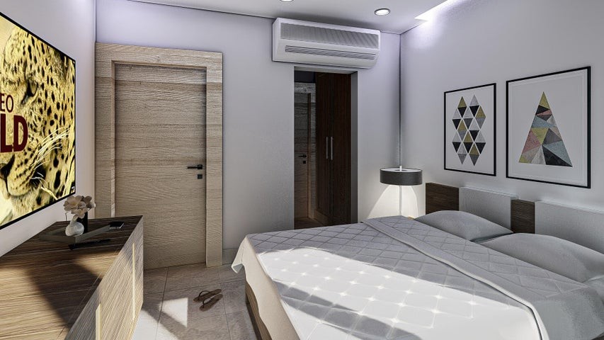 apartamentos - Proyecto en venta Punta Cana  #23-74 un dormitorio, áreas sociales, ascensor.
 3