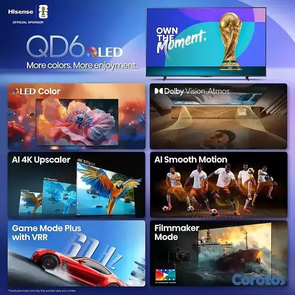 tv - TV HISENSE QLED 50" FIRE 4K 2025 con IA 3