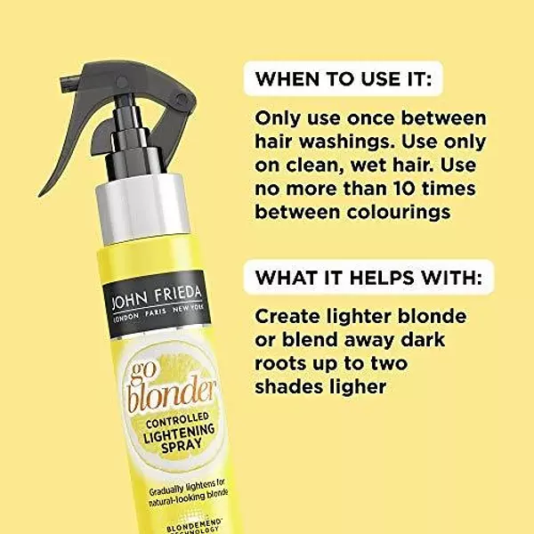 Salud y Equipamiento Médico - Espray Aclarante John Frieda Go Blonder Hair 4