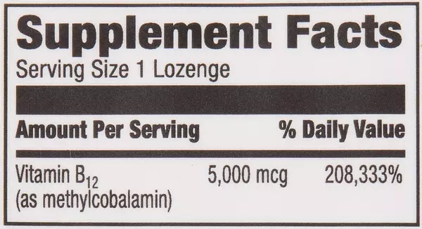 Salud y Equipamiento Médico - Vitamina B12 5000mcg Revly 2
