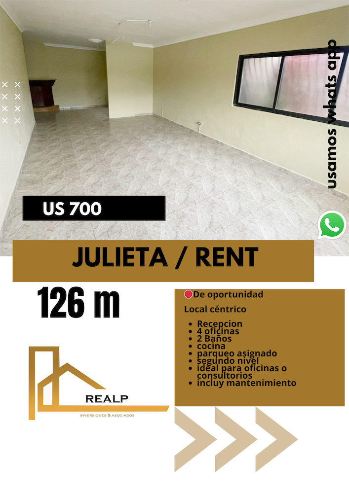 oficinas y locales comerciales - Local céntrico en la Julieta 0