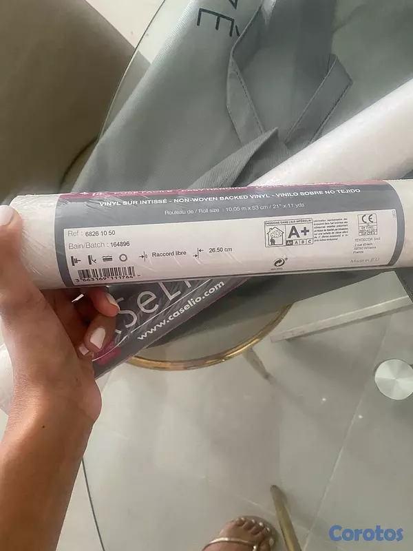 decoración y accesorios - papel tapiz (2 rollos) 4