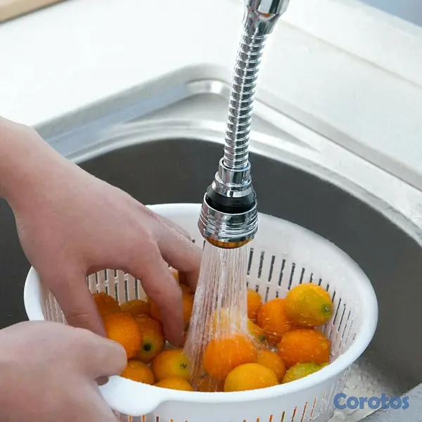 cocina - Manguera flexible 360 grados, ahorro de agua, boquilla para cocina 3