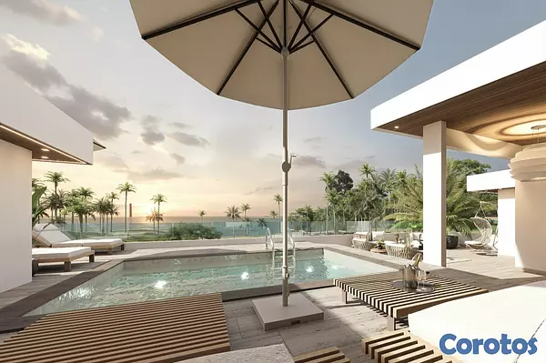 casas vacacionales y villas - Villa de Lujo en Cap Cana Con vista al mar y Punta 3