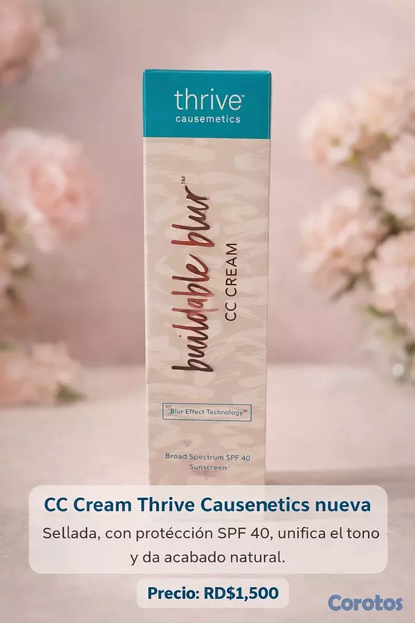 salud y belleza - combo de maquillaje marca THRIVE 4