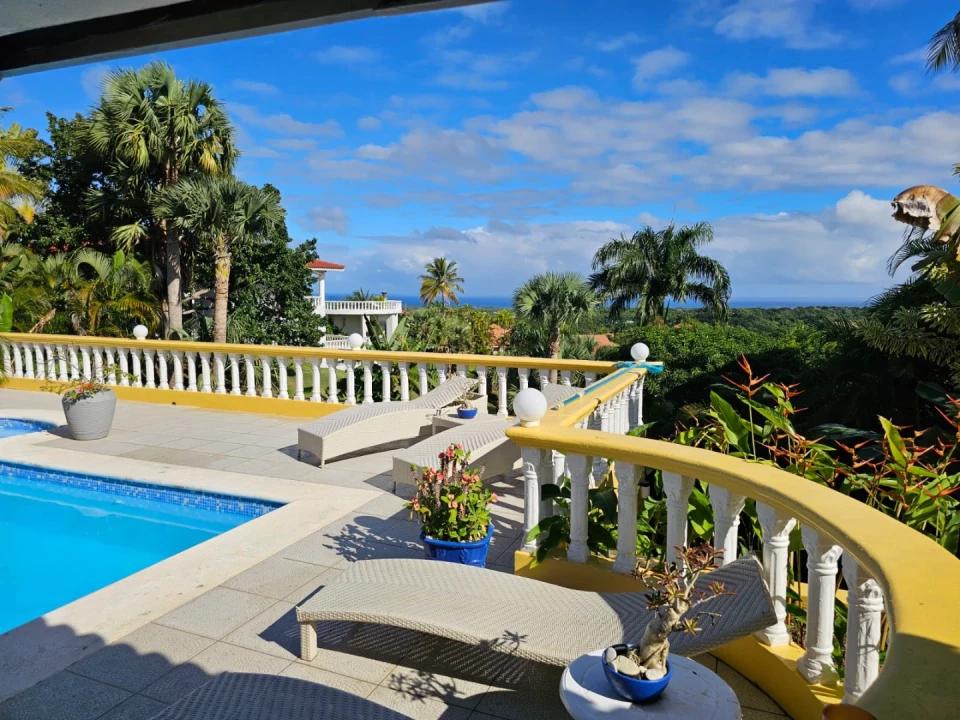 casas - Villa con Vistas Panorámicas al Caribe en Sosúa 8