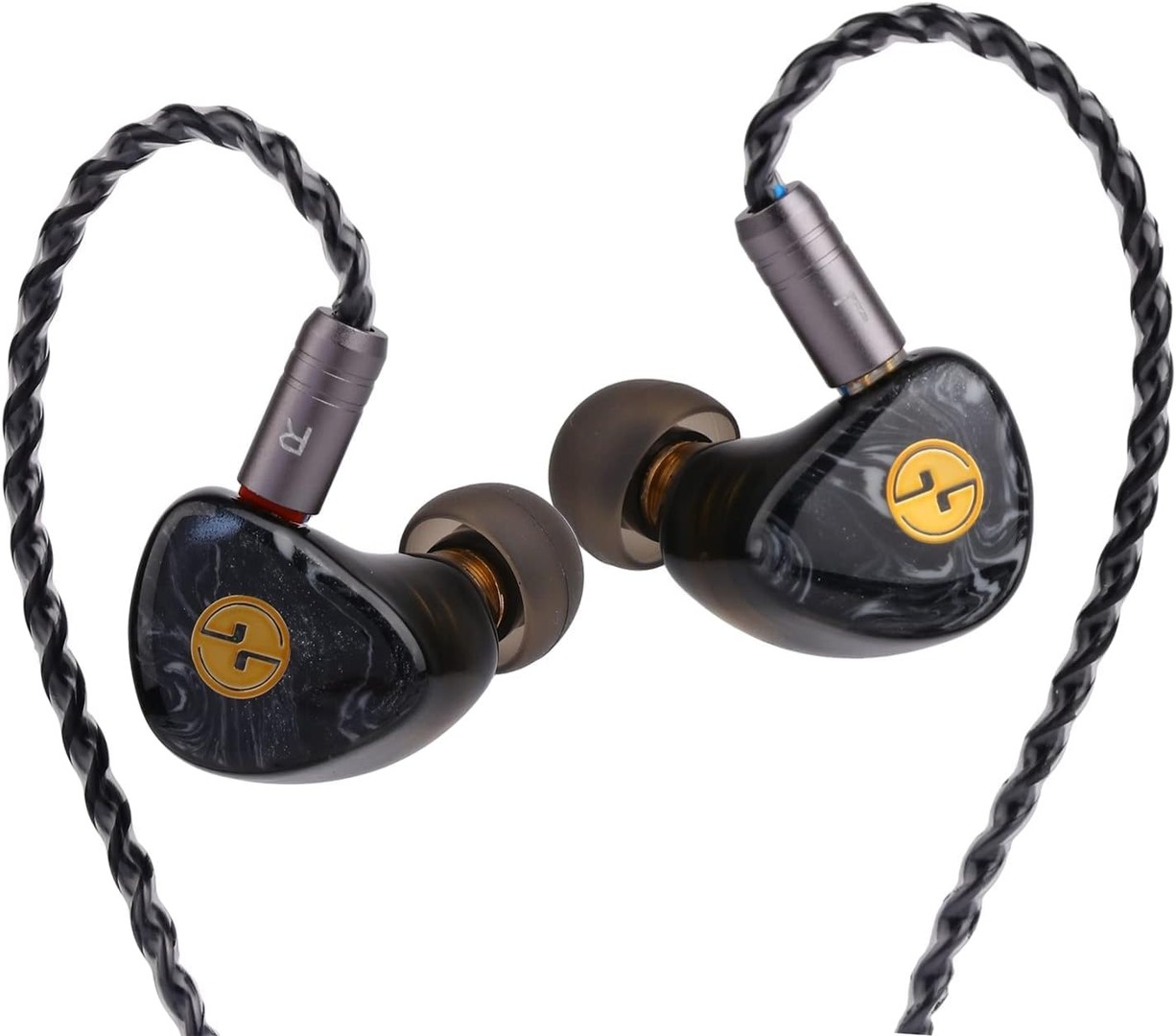 camaras y audio - TinHifi T3 Plus In Ear Monitor IEM 1DD 10mm cable desmontable 2 pines 0.78mm 1