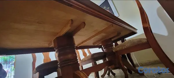muebles y colchones - Comedor familiar de 6 sillas 6