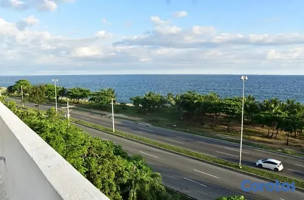apartamentos - 5to nivel amueblado frente al mar km 11.5 malecon 1