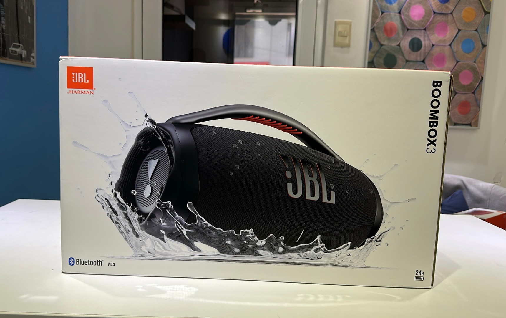 camaras y audio - Vendo Bocinas JBL Boombox3 Midnight - Nuevas Selladas Originales, RD$ 33,500 NEG 0